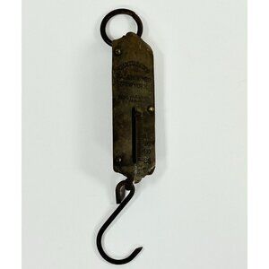 Antique Chatillons Balance No 2 Scale 25 Lb Brass Iron NY Pat 1891